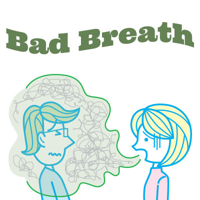 Glencoe dentist, Dr. Shawn Knorr at Forever Smiles tells patients about bad breath – what causes it, and how to prevent it!