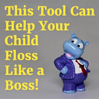 Glencoe dentist, Dr. Shawn Knorr at Forever Smiles gives parents details on how they can help their children have fun with flossing. Hint: just add water!